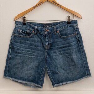 Lucky Brand Laguna Mid-Rise Cutoff Denim Shorts – Size 28/9